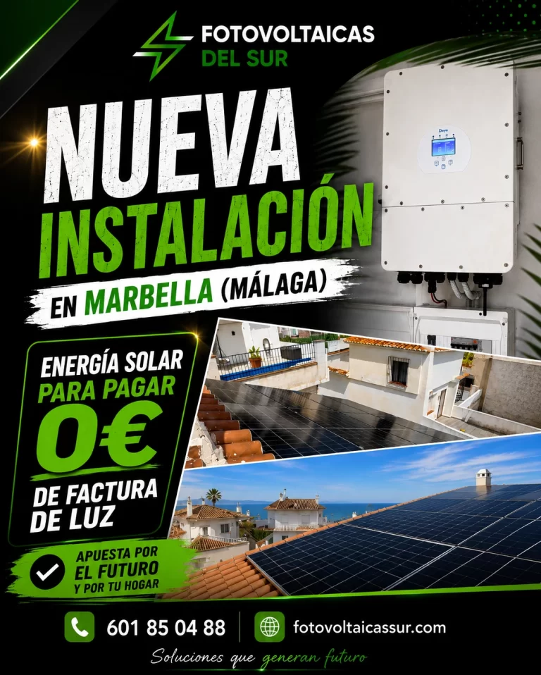 Instalación en Marbella (Málaga)