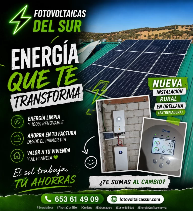 Instalación rural completada (Extremadura)