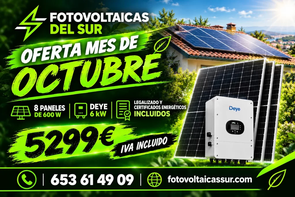 Oferta Solar de Octubre Oferta Solar de Octubre